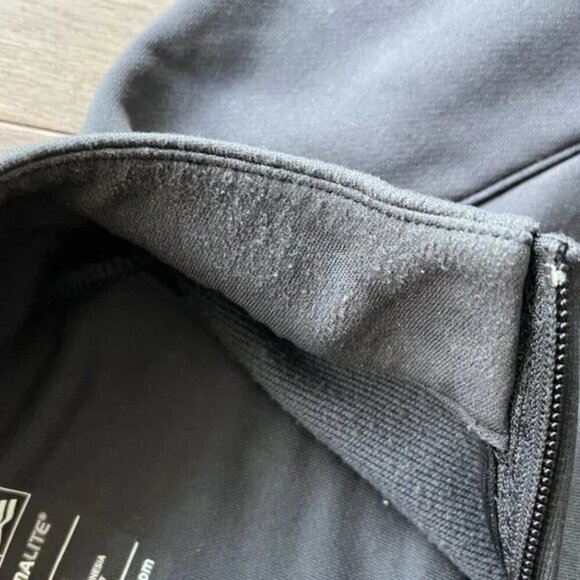 Adidas Climalite Golf 1/4 Zip Pullover Fleece Black Size M Athletic Outdoor - Picture 8 of 8